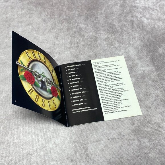 Guns N Roses "Appetite For Destruction" CD Album 1987 Geffen Records - Picture 6 of 7